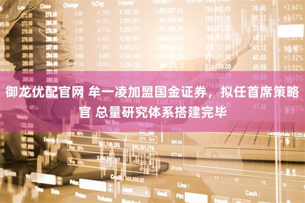 御龙优配官网 牟一凌加盟国金证券，拟任首席策略官 总量研究体系搭建完毕