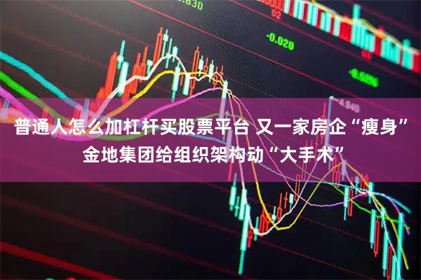 普通人怎么加杠杆买股票平台 又一家房企“瘦身” 金地集团给组织架构动“大手术”