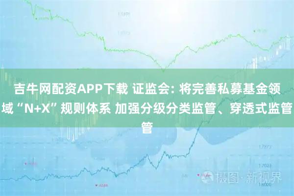 吉牛网配资APP下载 证监会: 将完善私募基金领域“N+X”规则体系 加强分级分类监管、穿透式监管